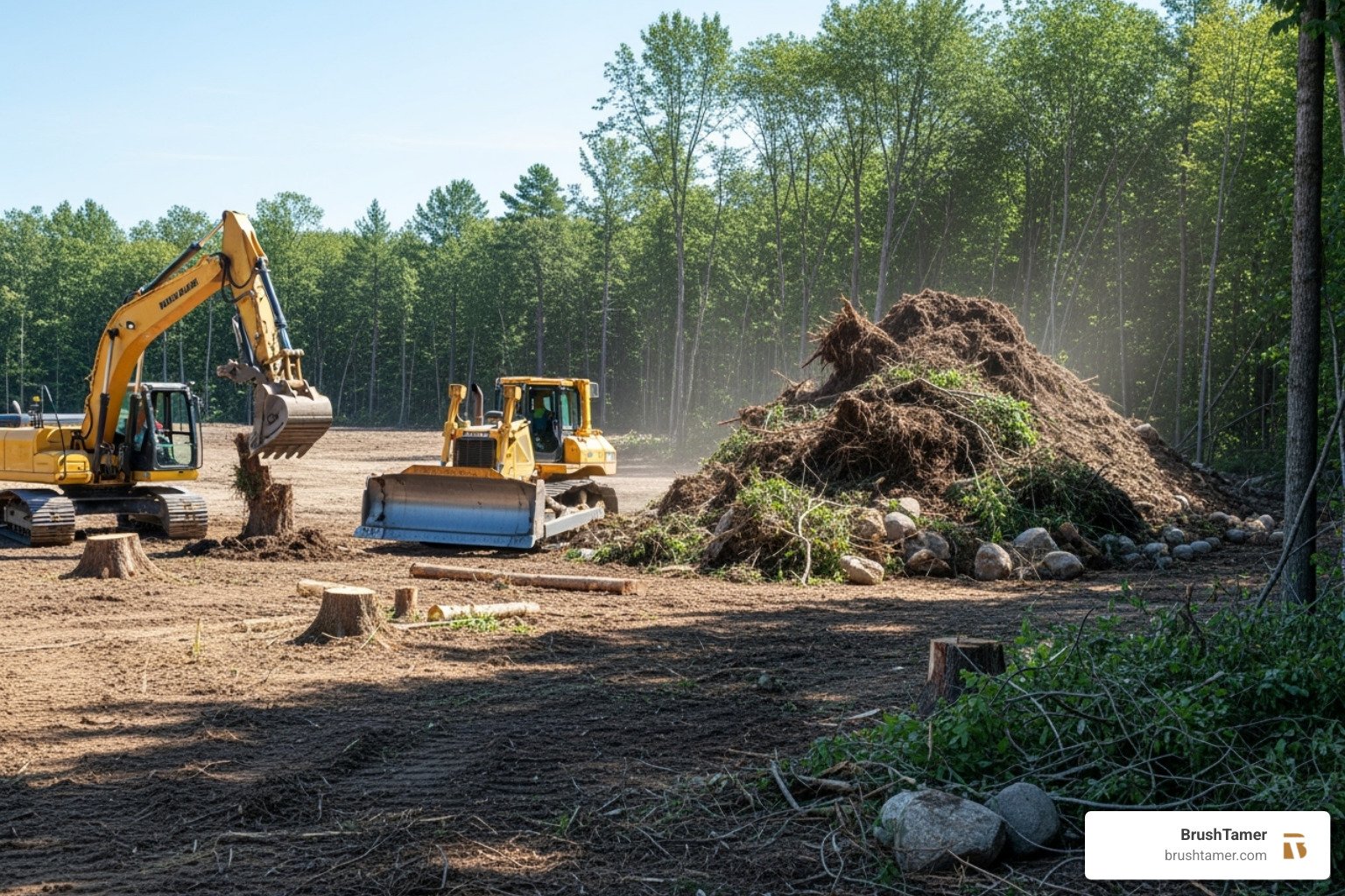 Lot Clearing Cost Per Acre: 2025 Pricing Guide - brushtamer.com