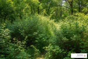 bushy land