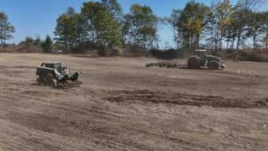 grading LaPorte site prep